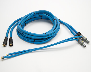 Cable para energía eléctrica, refrigerado por agua